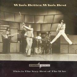 The Who : Who's Better Who's Best